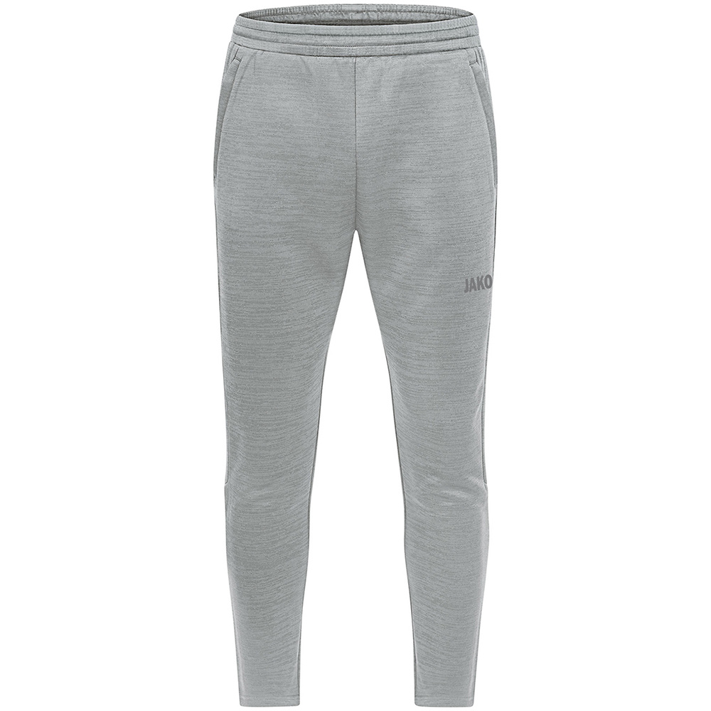 JOGGING TROUSERS JAKO CHALLENGE, LIGHT GREY MELANGE WOMEN. 