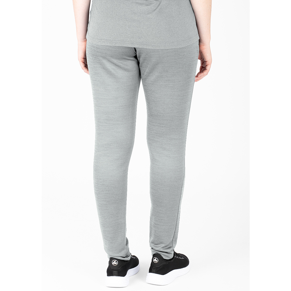 JOGGING TROUSERS JAKO CHALLENGE, LIGHT GREY MELANGE WOMEN. 