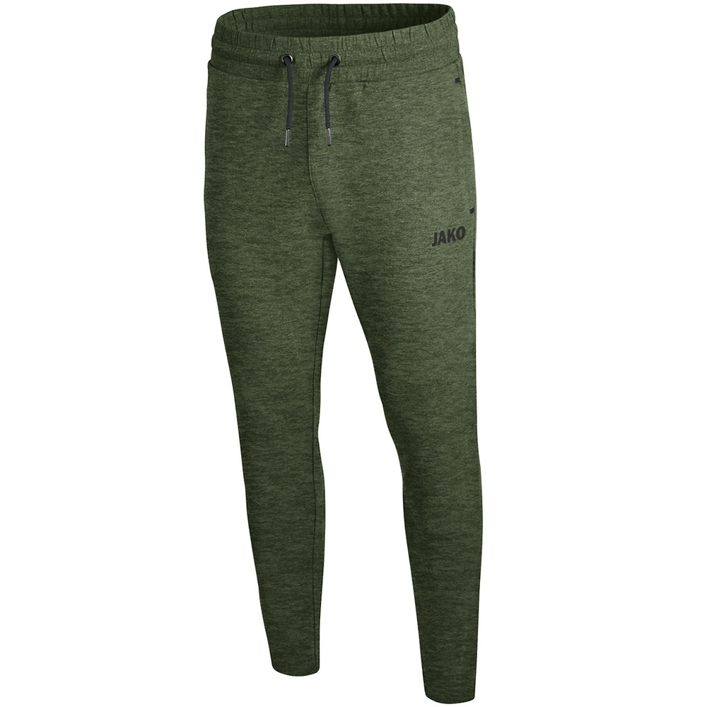 JOGGING TROUSERS JAKO PREMIUM BASICS, KHAKI MELANGE MEN. 