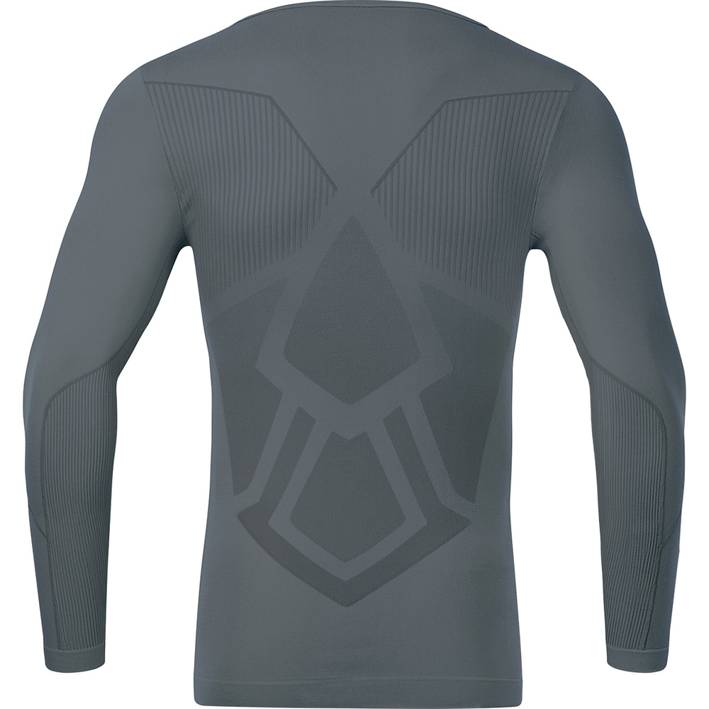 LONGSLEEVE JAKO COMFORT 2.0, STONE GREY KIDS. 