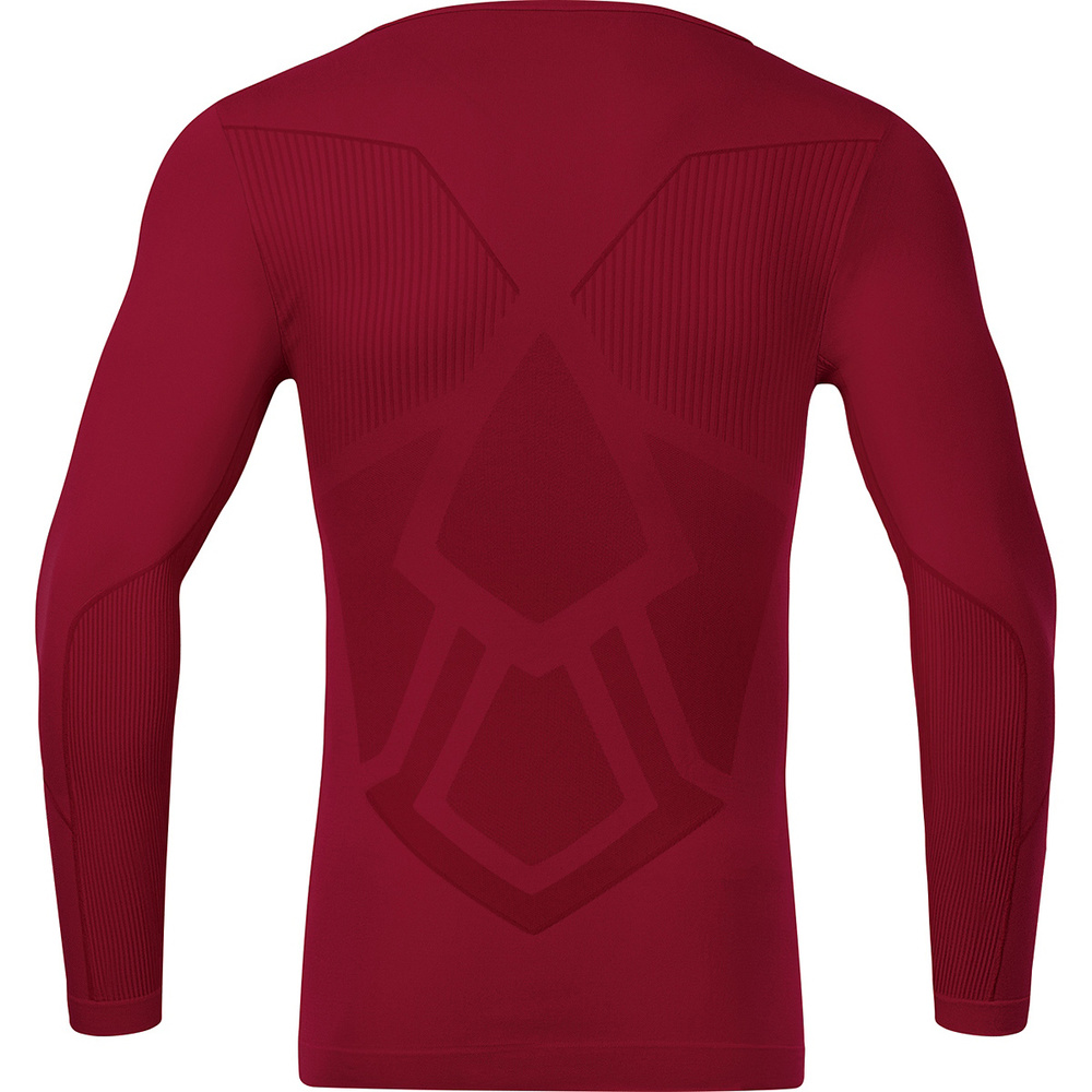 LONGSLEEVE JAKO COMFORT 2.0, WINE RED KIDS. 