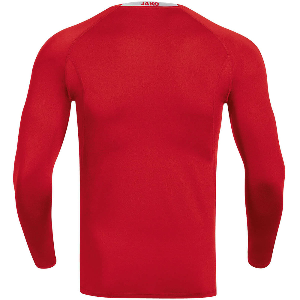 LONGSLEEVE JAKO COMPRESSION 2.0, SPORT RED MEN. 