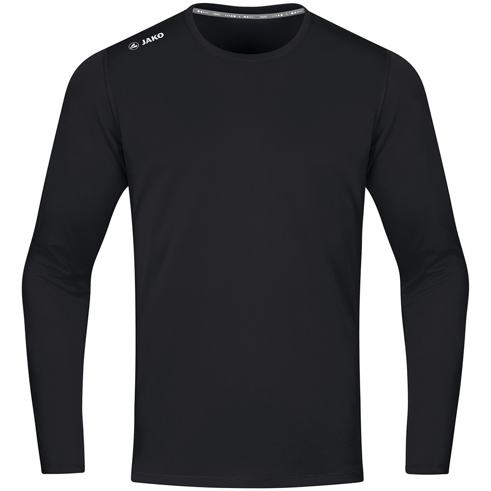 LONGSLEEVE JAKO RUN 2.0, BLACK MEN. 