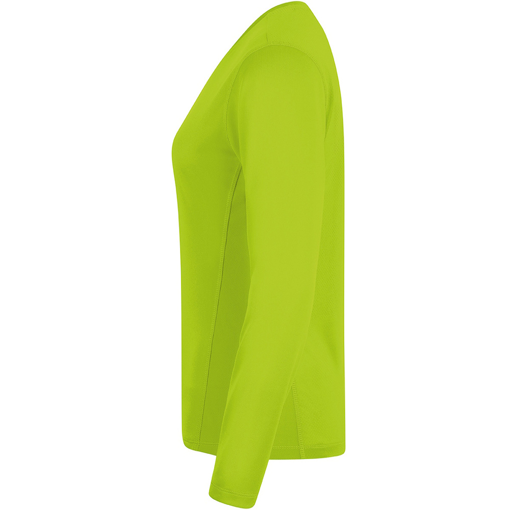 LONGSLEEVE JAKO RUN 2.0, NEON GREEN WOMEN. 