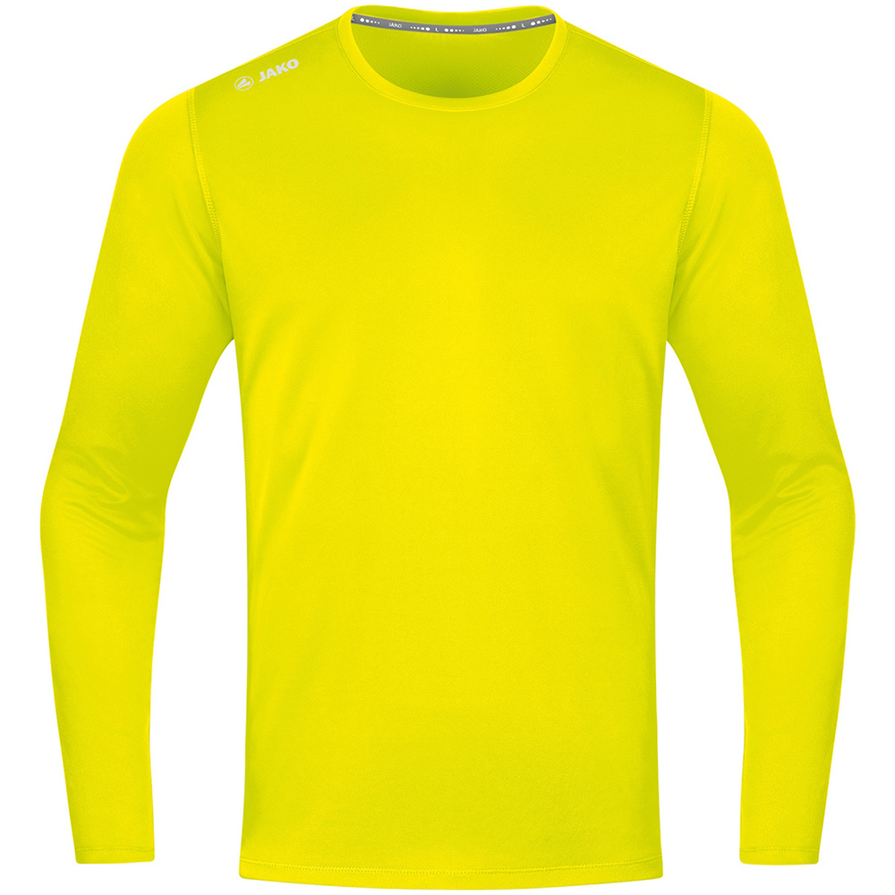 LONGSLEEVE JAKO RUN 2.0, NEON YELLOW KIDS. 