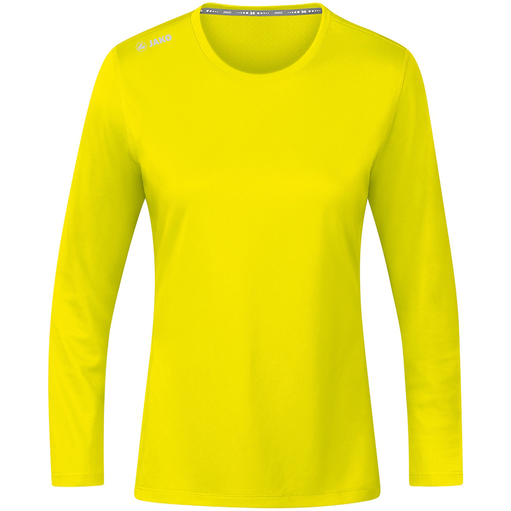 LONGSLEEVE JAKO RUN 2.0, NEON YELLOW WOMEN. 