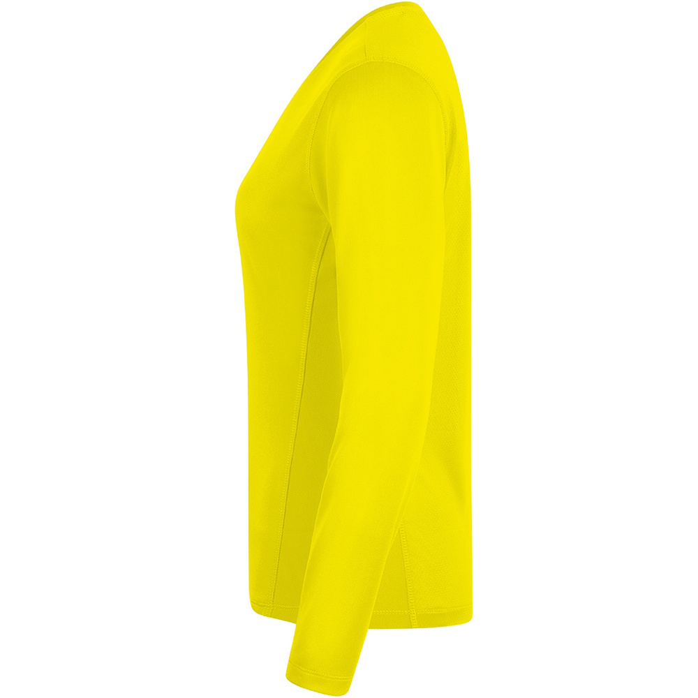 LONGSLEEVE JAKO RUN 2.0, NEON YELLOW WOMEN. 