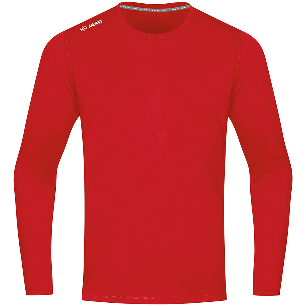 LONGSLEEVE JAKO RUN 2.0, SPORT RED MEN. 