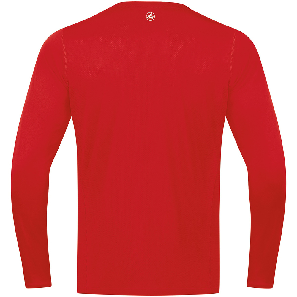 LONGSLEEVE JAKO RUN 2.0, SPORT RED MEN. 