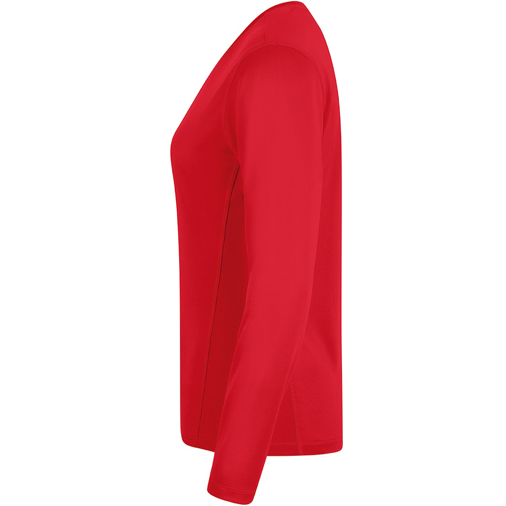 LONGSLEEVE JAKO RUN 2.0, SPORT RED WOMEN. 