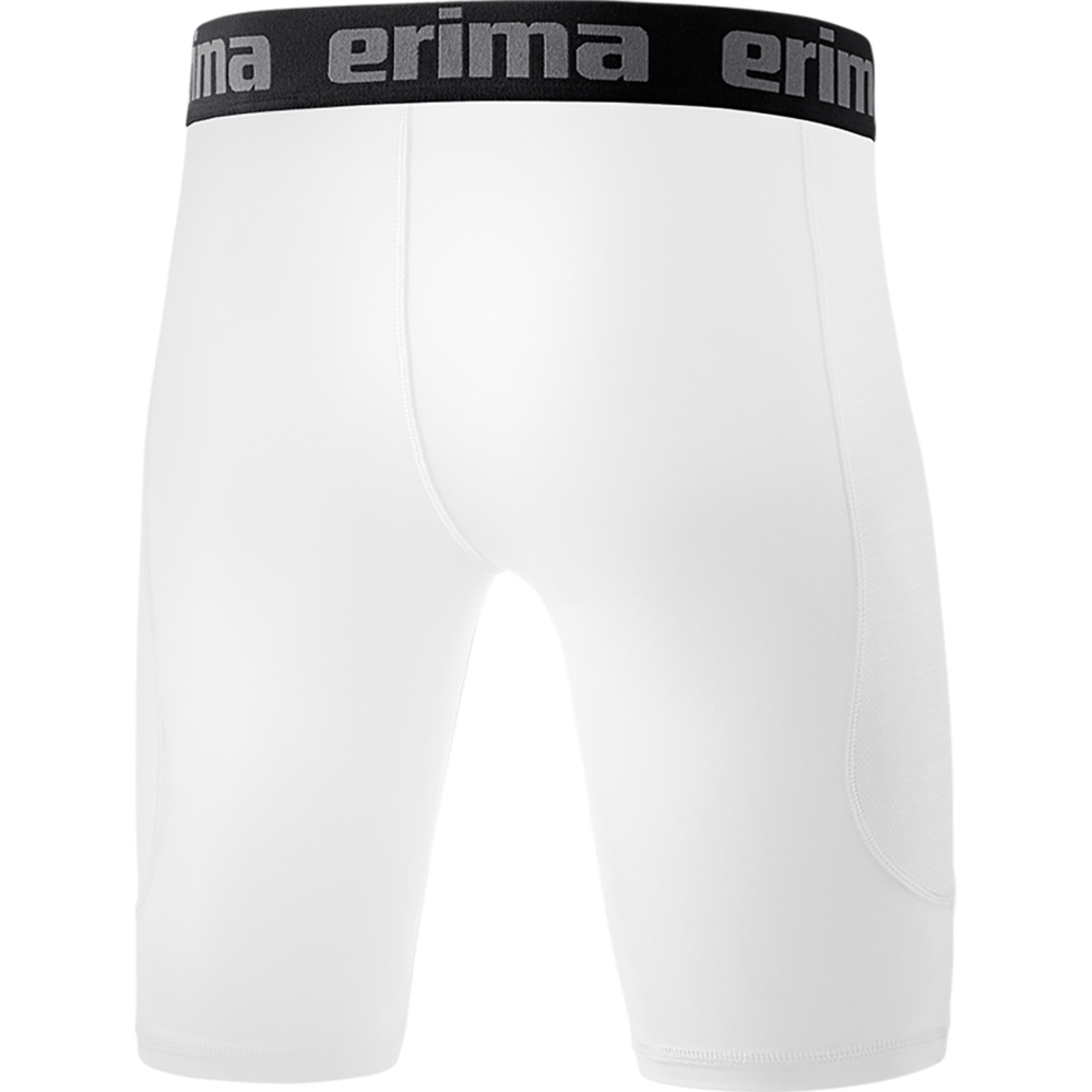 MALLAS CORTAS ERIMA ELEMENTAL, BLANCA UNISEX. 