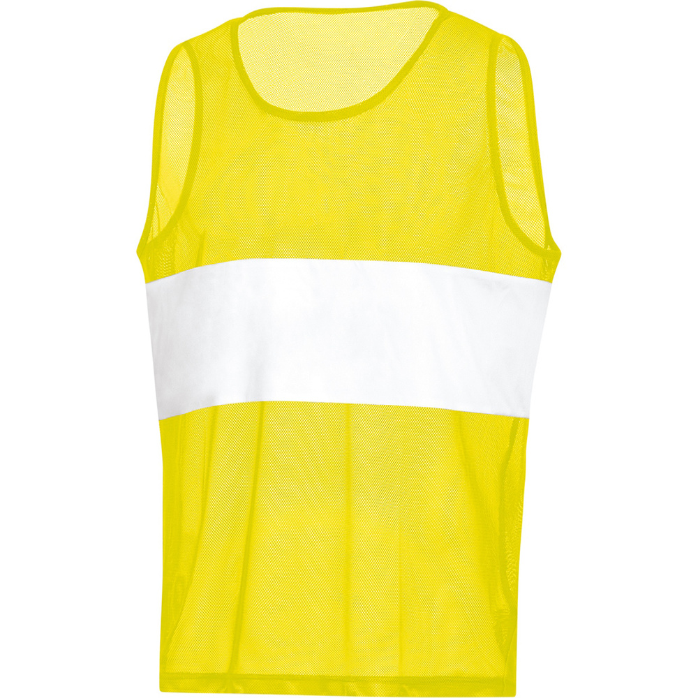 MARKING VEST JAKO STRIPE, NEON YELLOW. 