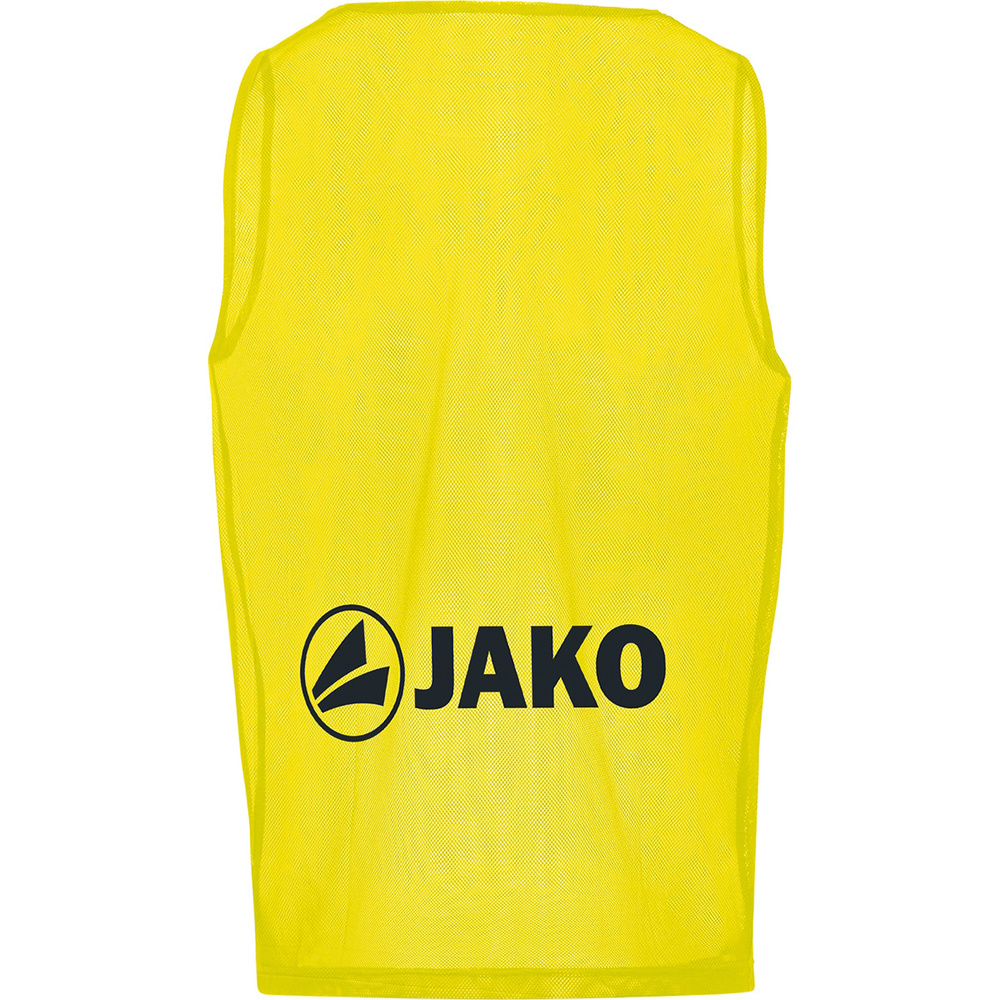 MARKING VEST JAKO STRIPE, NEON YELLOW. 