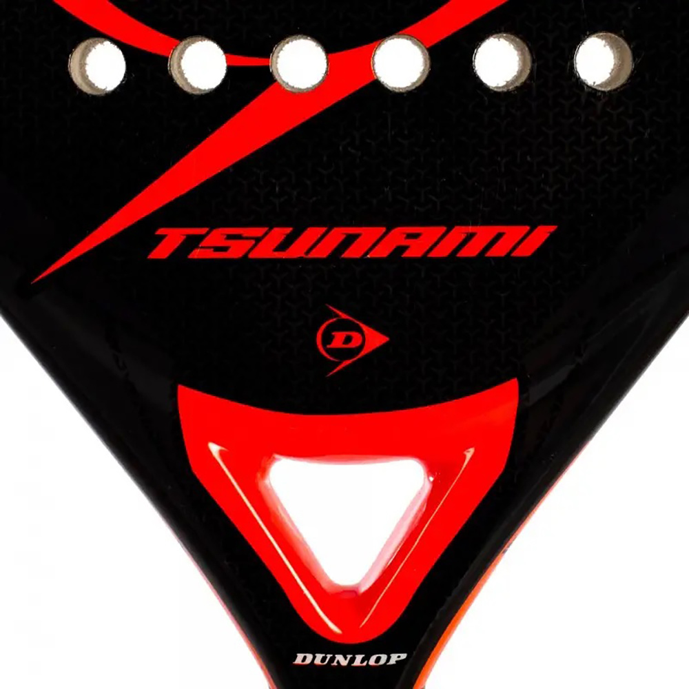 PADDLE RACKET DUNLOP TSUNAMI RED. 