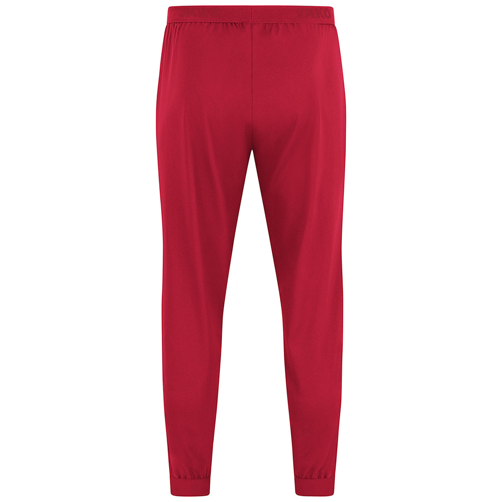 PANTALÓN JAKO POWER LEISURE, ROJO-BLANCO HOMBRE. 