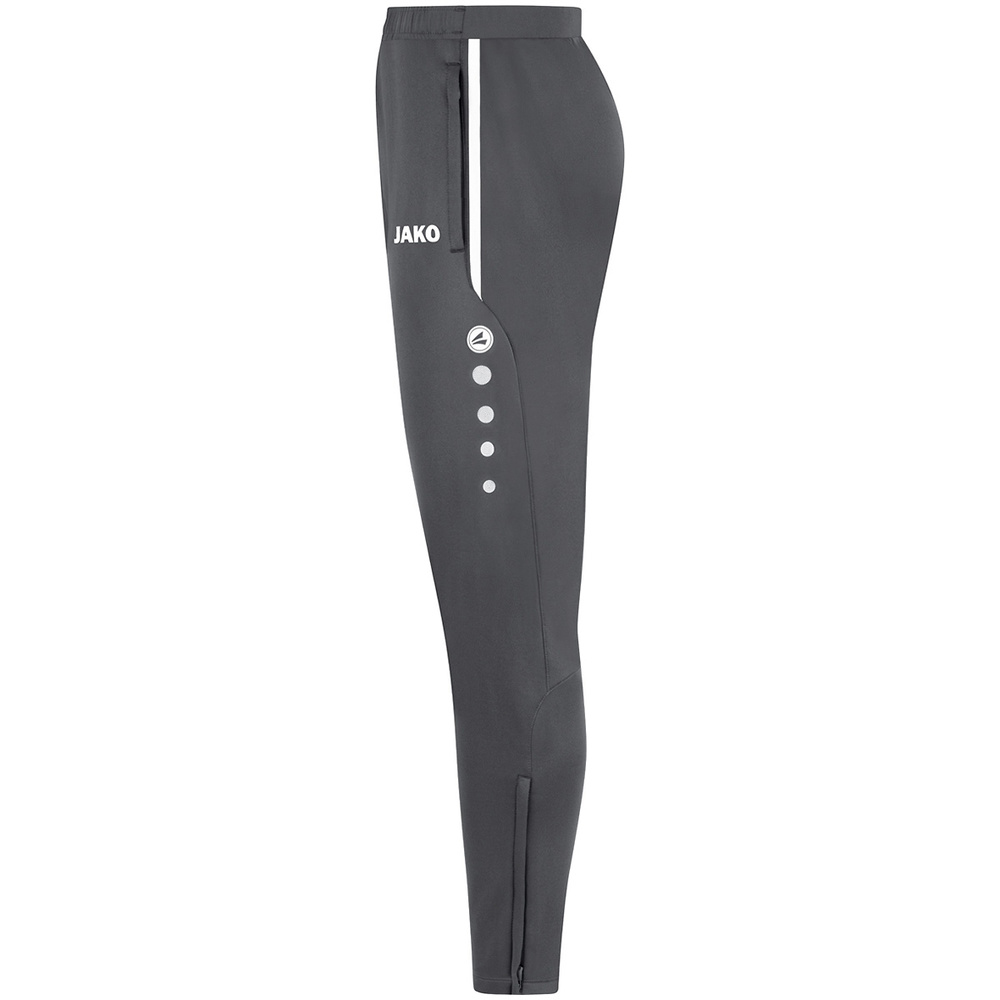 PANTALONES DE ENTRENAMIENTO JAKO ALLROUND, ANTRACITA MUJER. 