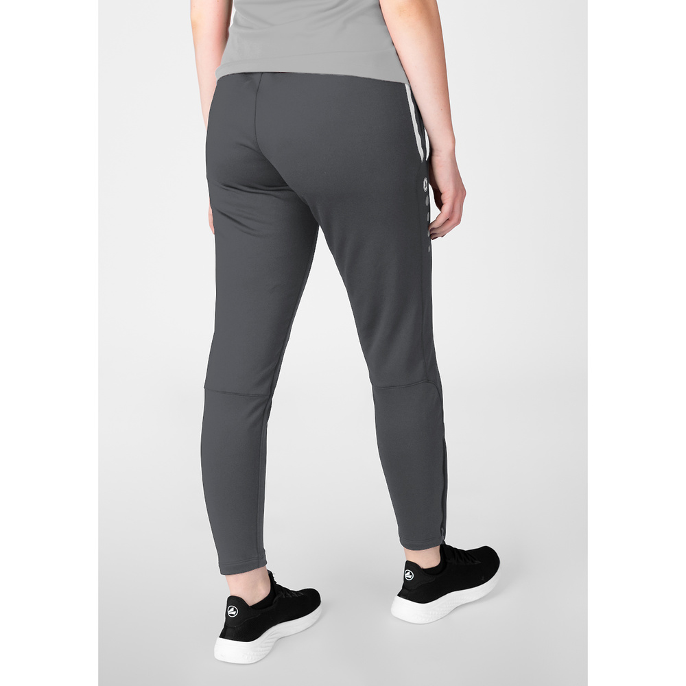 PANTALONES DE ENTRENAMIENTO JAKO ALLROUND, ANTRACITA MUJER. 