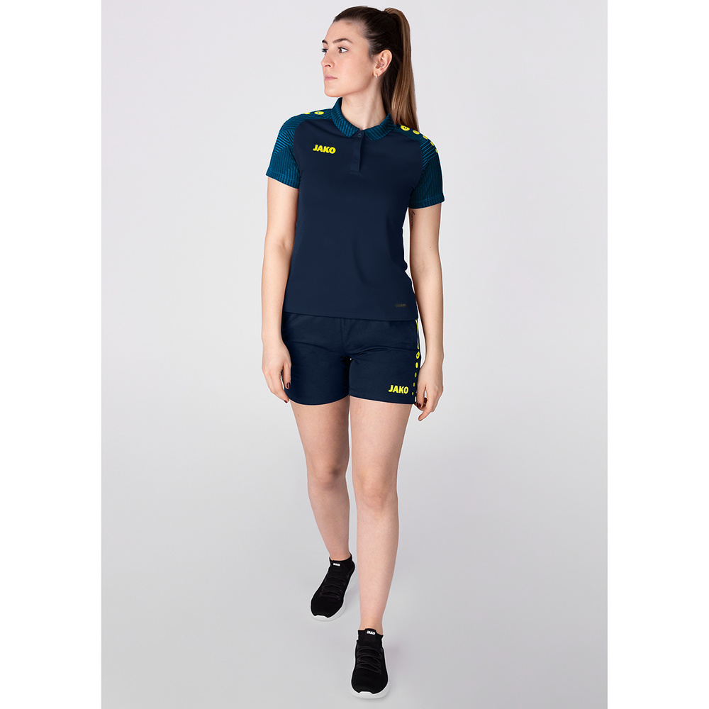 POLO JAKO PERFORMANCE, SEABLUE-JAKO BLUE WOMEN. 