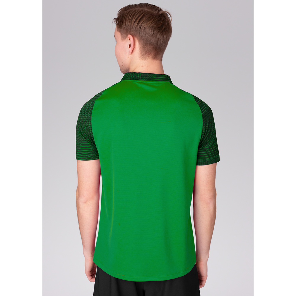 POLO JAKO PERFORMANCE, SOFT GREEN-BLACK KIDS. 