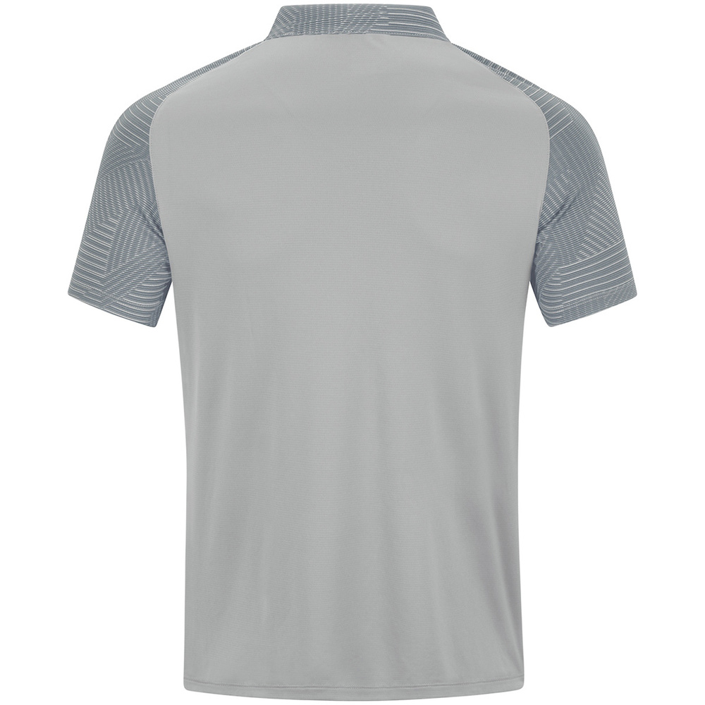 POLO JAKO PERFORMANCE, SOFT GREY-STONEE GREY MEN. 