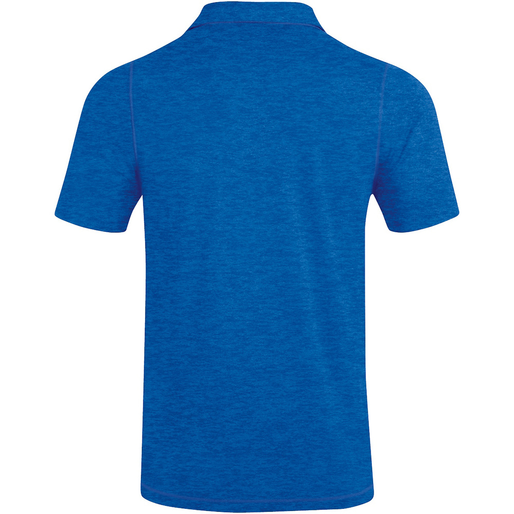 POLO JAKO PREMIUM BASICS, ROYAL MELANGE HOMBRE. 