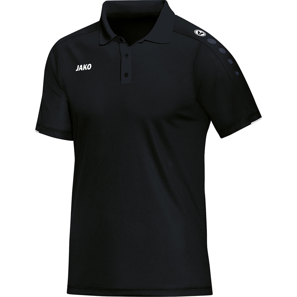 POLO SHIRT JAKO CLASSICO, BLACK KIDS. 