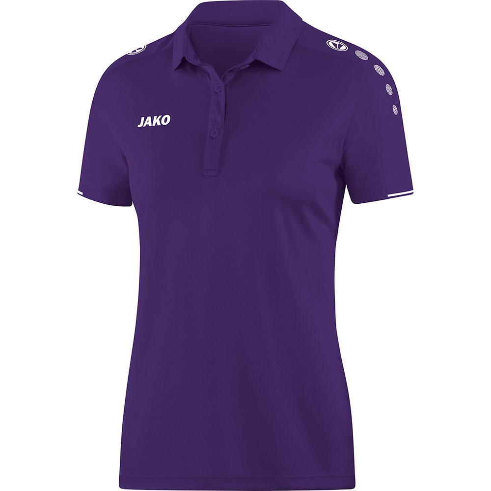 POLO SHIRT JAKO CLASSICO, PURPLE WOMEN. 