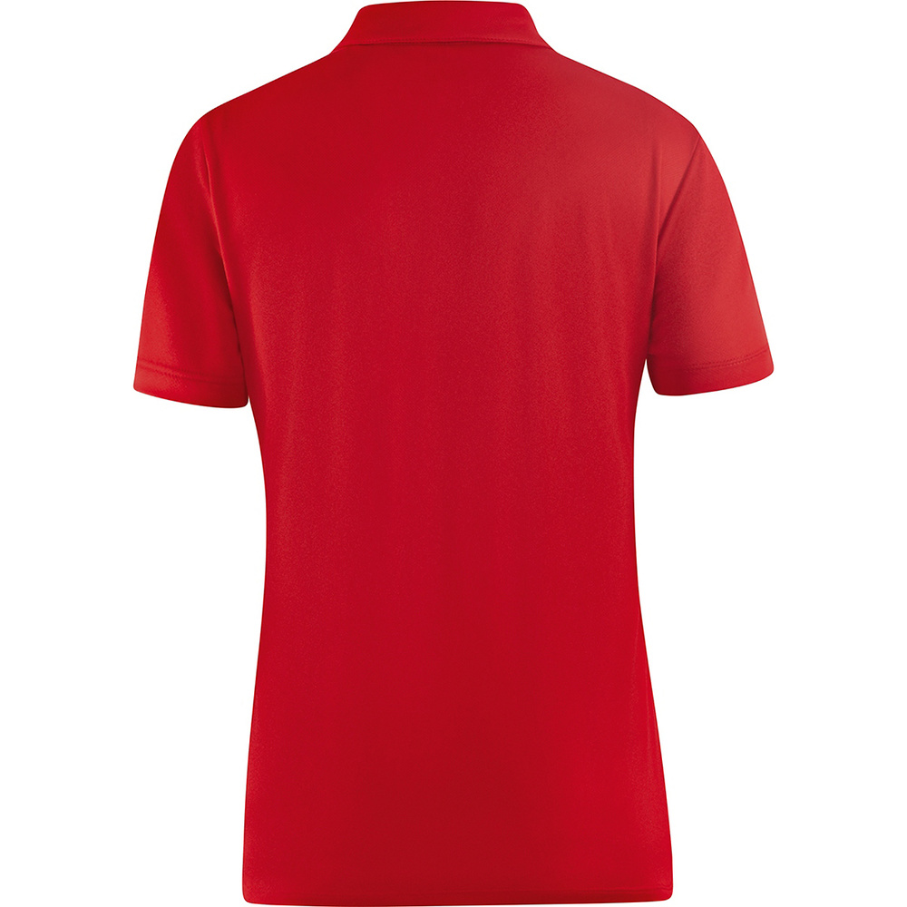 POLO SHIRT JAKO CLASSICO, RED WOMEN. 