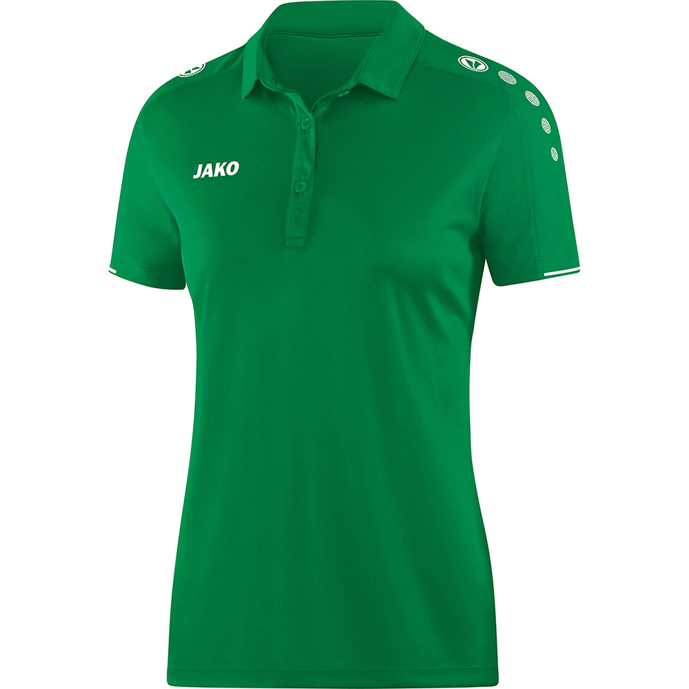 POLO SHIRT JAKO CLASSICO, SPORT GREEN WOMEN. 