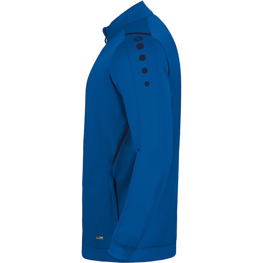 POLYESTER JACKET JAKO CHALLENGE, ROYAL-SEABLUE MEN. 