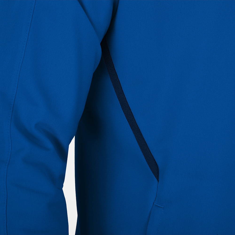 POLYESTER JACKET JAKO CHALLENGE, ROYAL-SEABLUE MEN. 