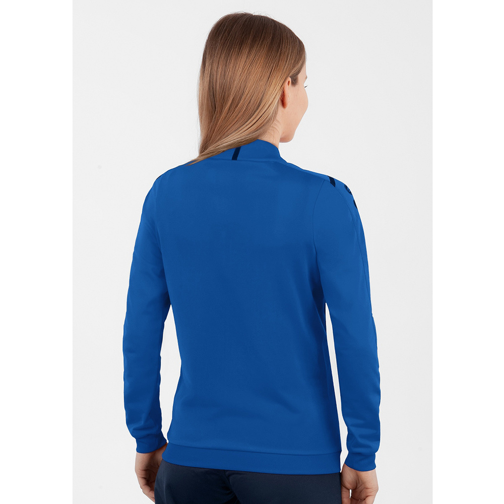 POLYESTER JACKET JAKO CHALLENGE, ROYAL-SEABLUE WOMEN. 