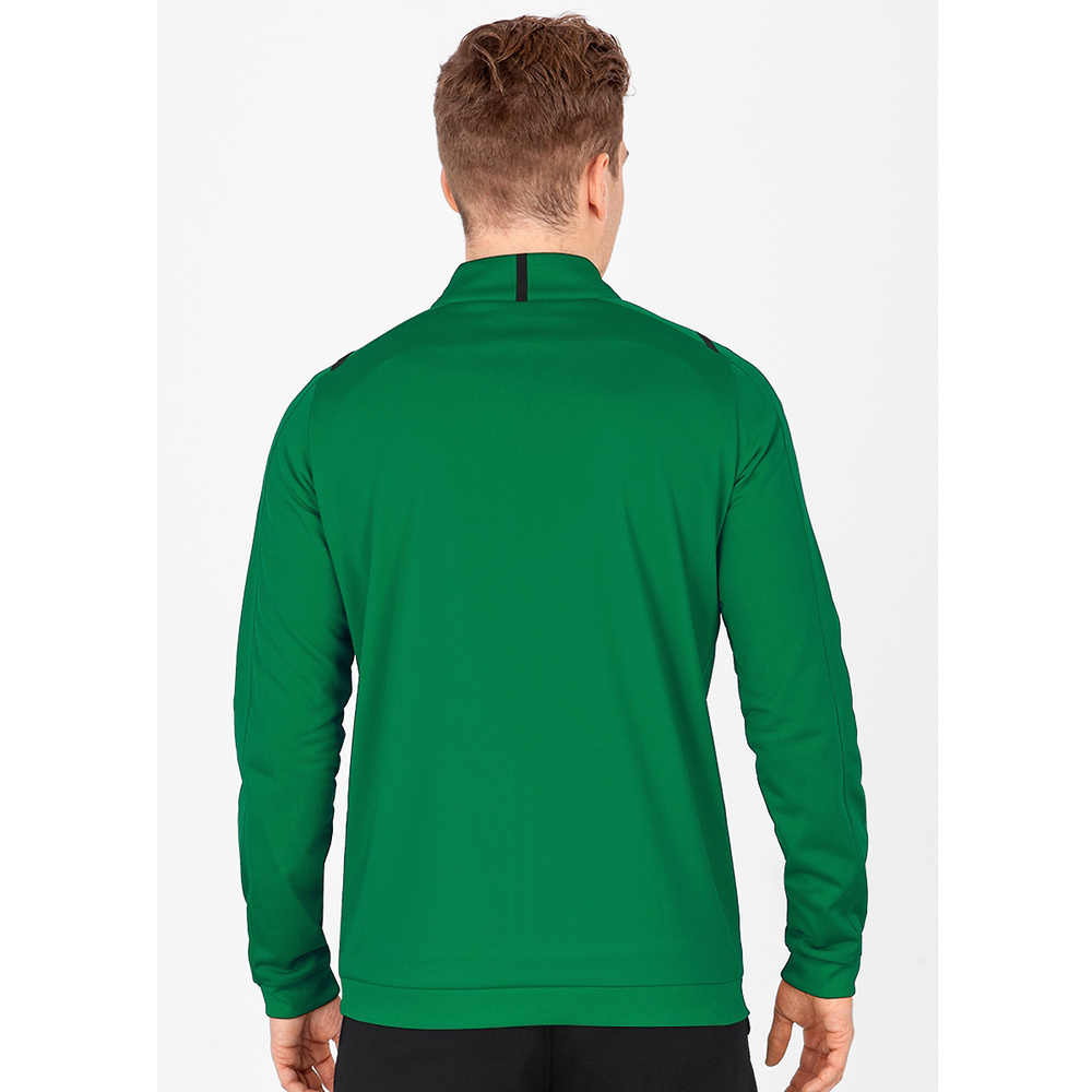 POLYESTER JACKET JAKO CHALLENGE, SPORT GREEN-BLACK MEN. 