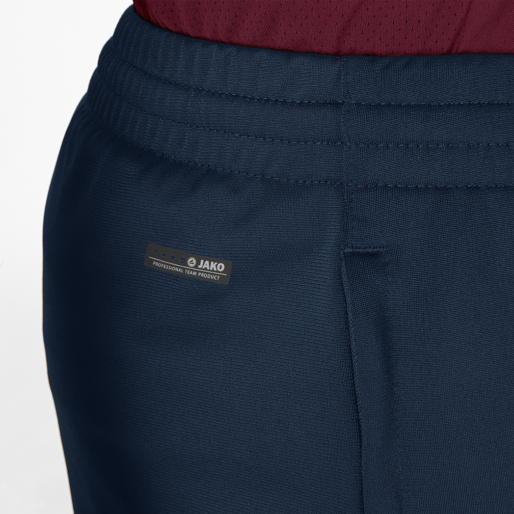 POLYESTER TROUSERS JAKO CHALLENGE, SEABLUE-MAROON KIDS. 