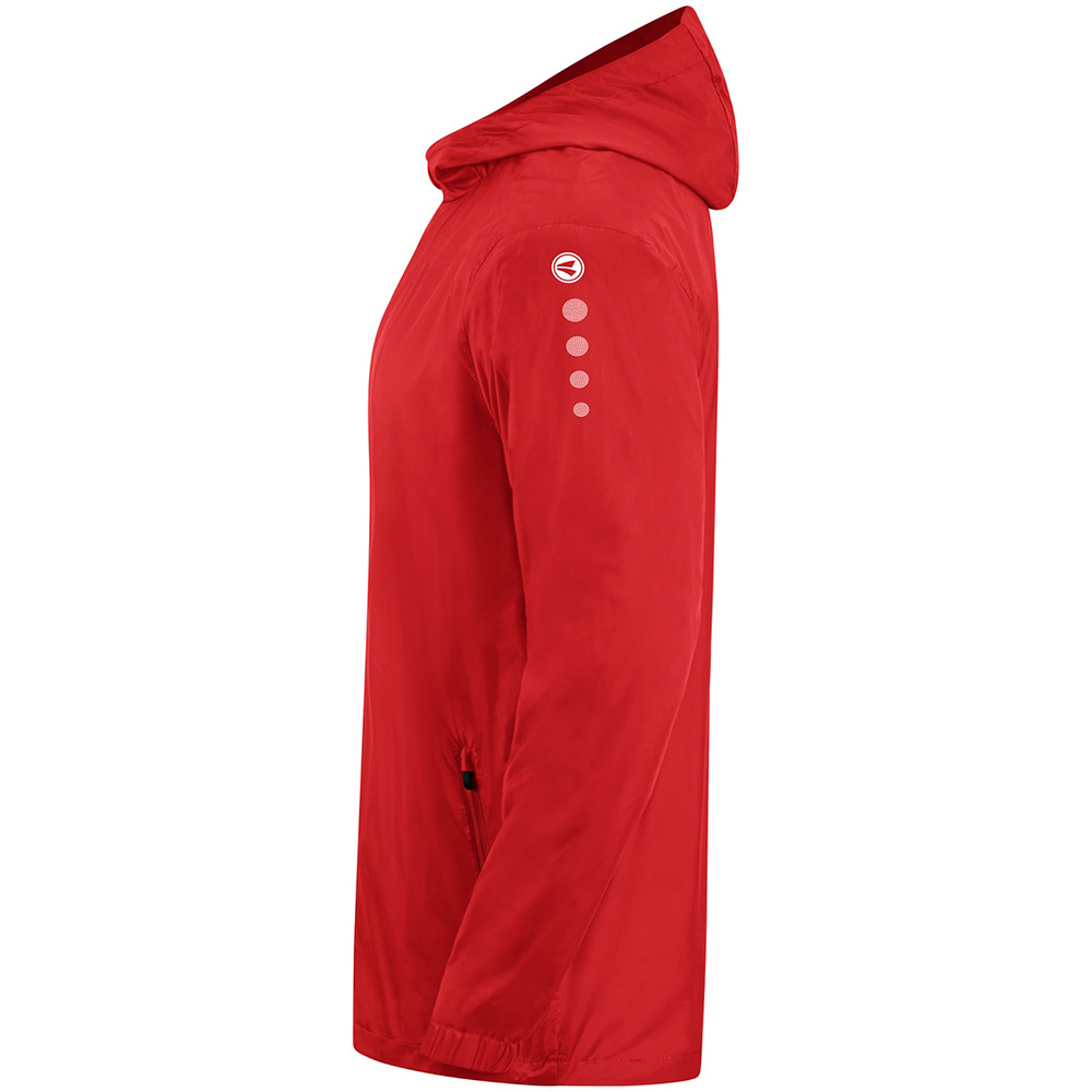 RAIN JACKET JAKO TEAM 2.0, RED KIDS. 