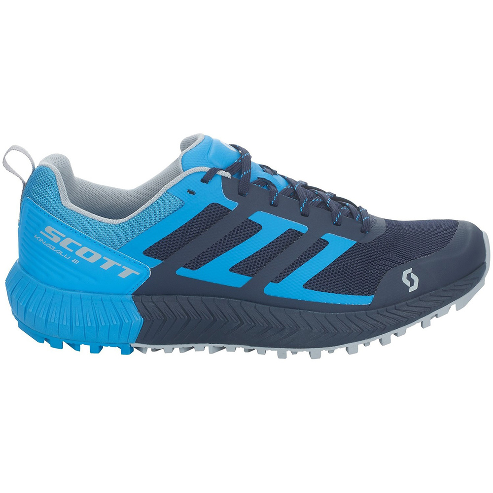 RUNNING SHOES SCOTT KINABALU 2, MIDNIGHT BLUE-ATLANTIC BLUE MAN. 