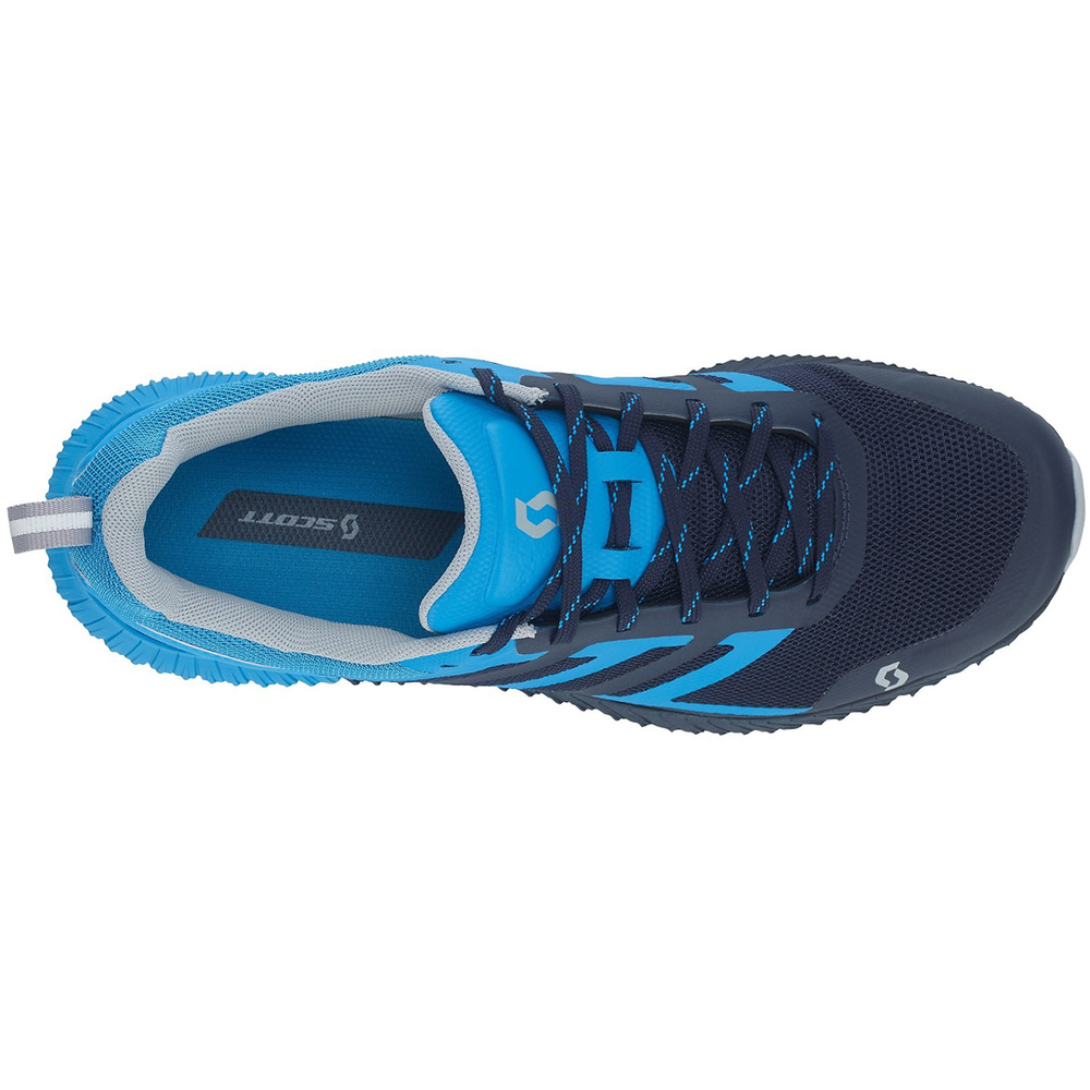 RUNNING SHOES SCOTT KINABALU 2, MIDNIGHT BLUE-ATLANTIC BLUE MAN. 