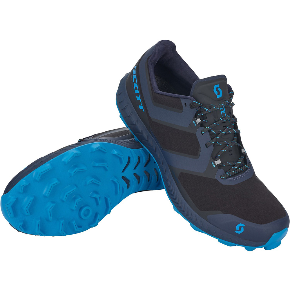 RUNNING SHOES SCOTT SUPERTRAC RC 2, BLACK-MIDNIGHT BLUE MAN. 