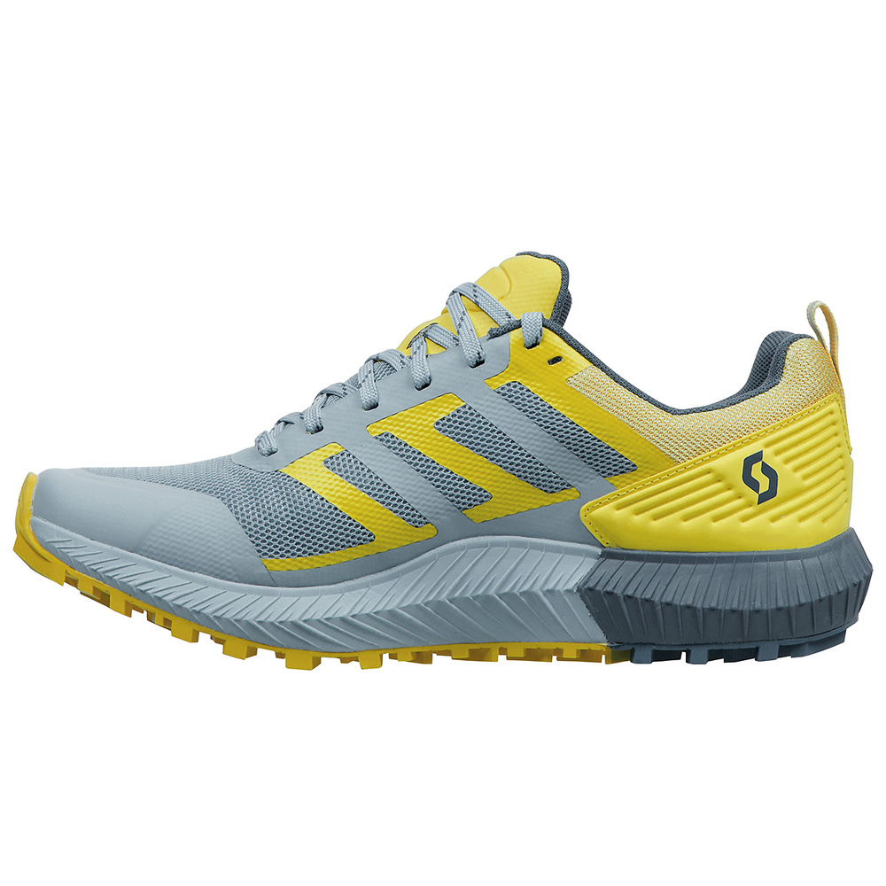 RUNNING SHOES SCOTT WS KINABALU 2, GLACE BLUE-YELLOW WOMAN. 