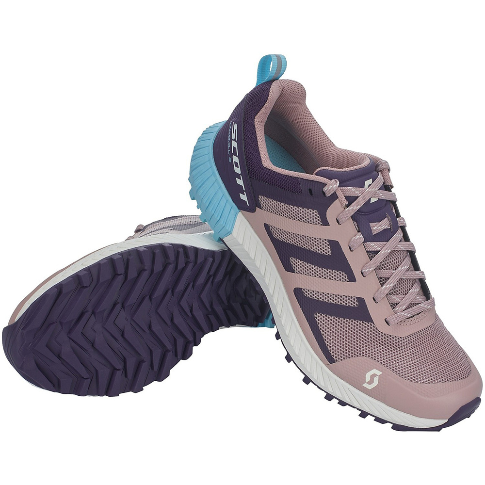 RUNNING SHOES SCOTT WS KINABALU 2 BLUSH PINK DARK PURPLE WOMAN