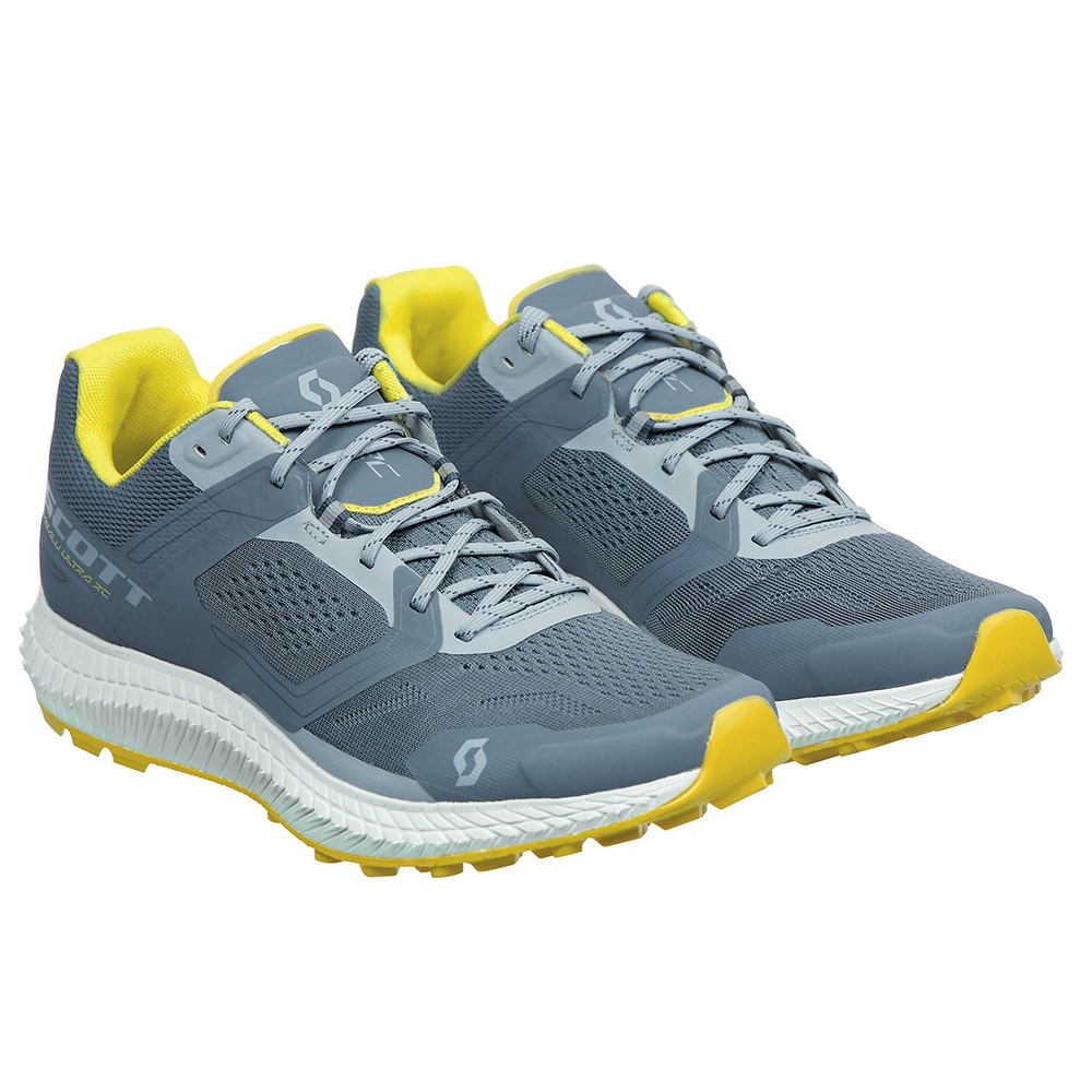 RUNNING SHOES SCOTT WS KINABALU ULTRA RC, GLACE BLUE-YELLOW WOMAN. 