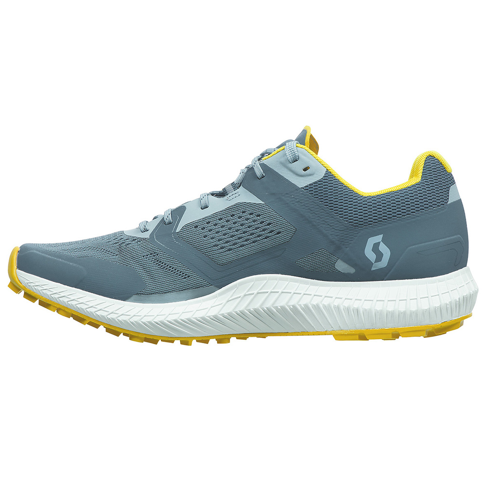 RUNNING SHOES SCOTT WS KINABALU ULTRA RC, GLACE BLUE-YELLOW WOMAN. 