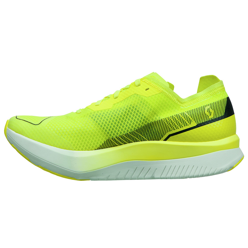 RUNNING SHOES SCOTT WS SPEED CARBON RC, YELLOW-WHITE WOMAN. 