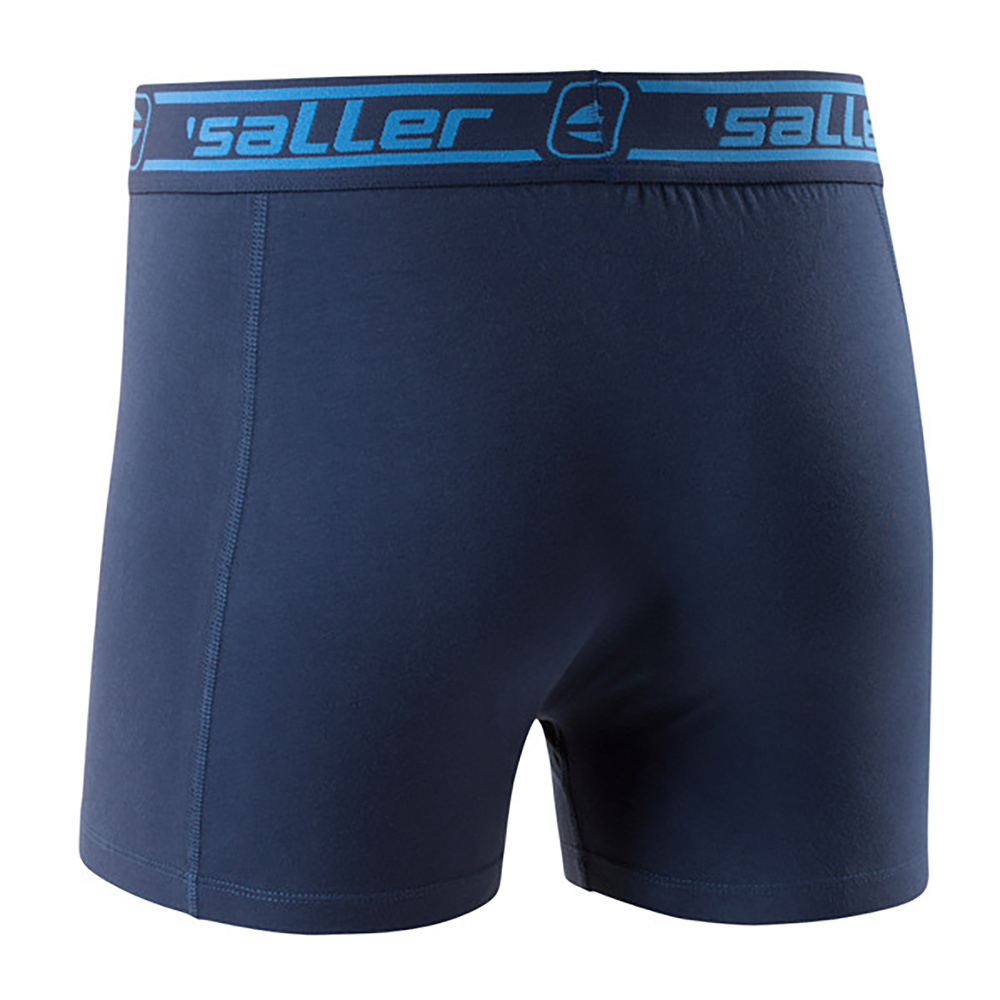 SALLER BOXERSHORT, NAVY (PACK 2). 