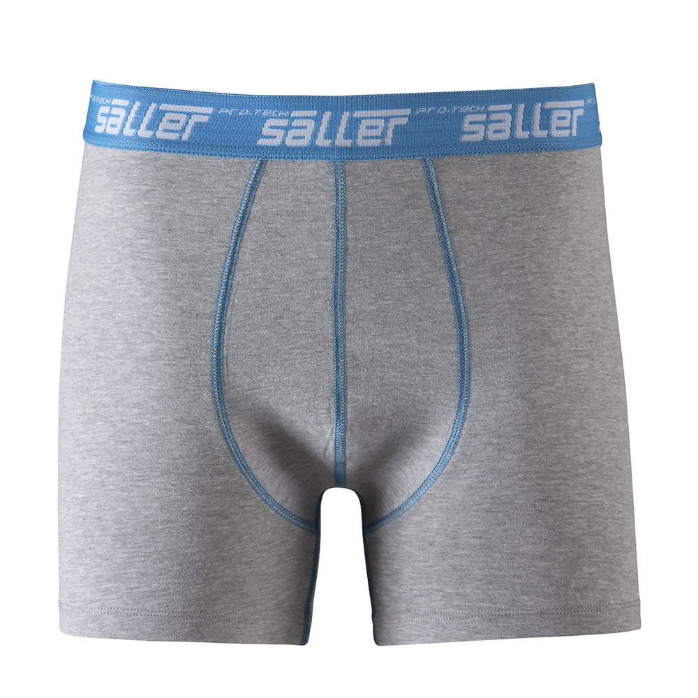 SALLER PACK DE 2 BOXER SHORT (GRIS-NEGRO). 