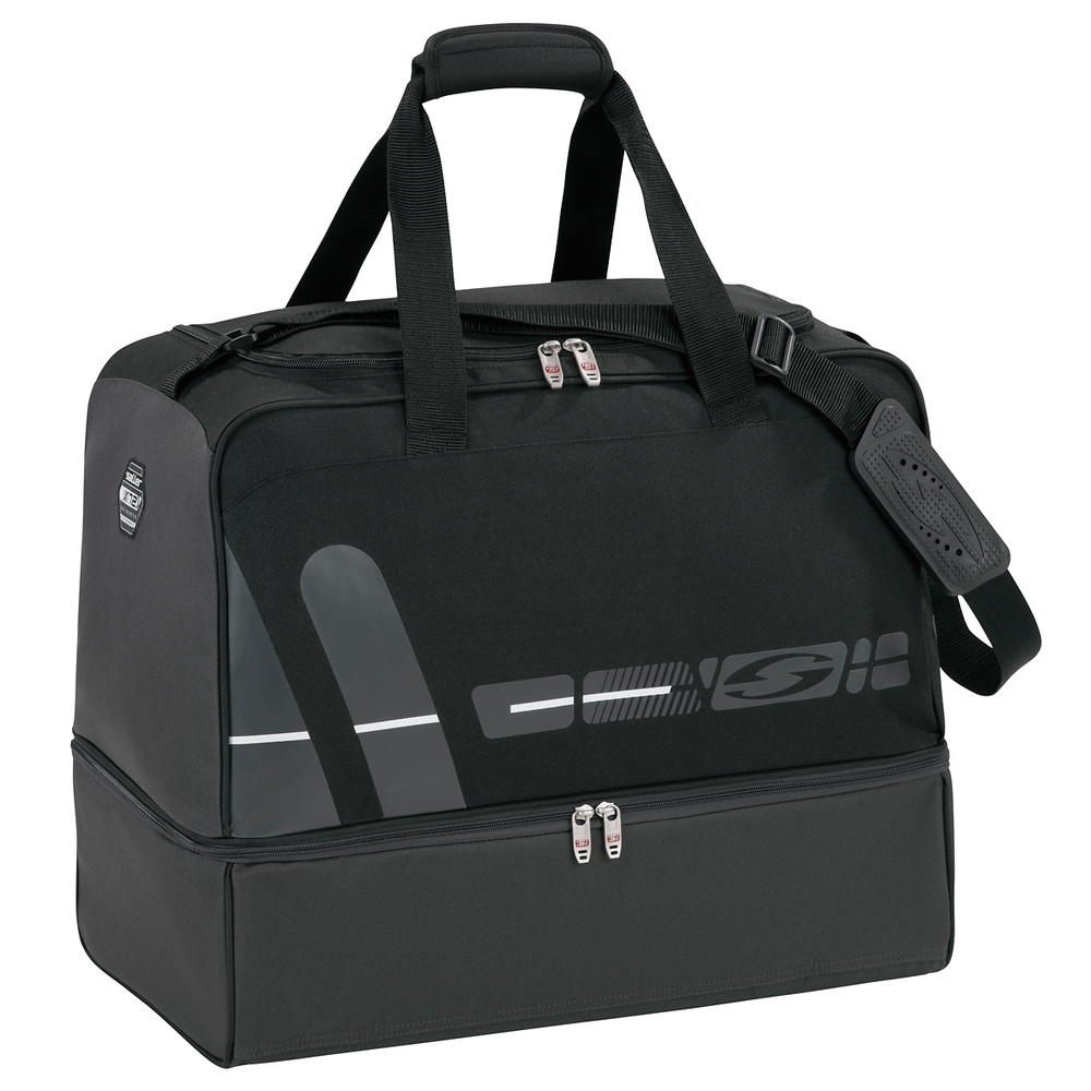 SHOEFOLD BAG SALLERX.72, BLACK-GREY. 