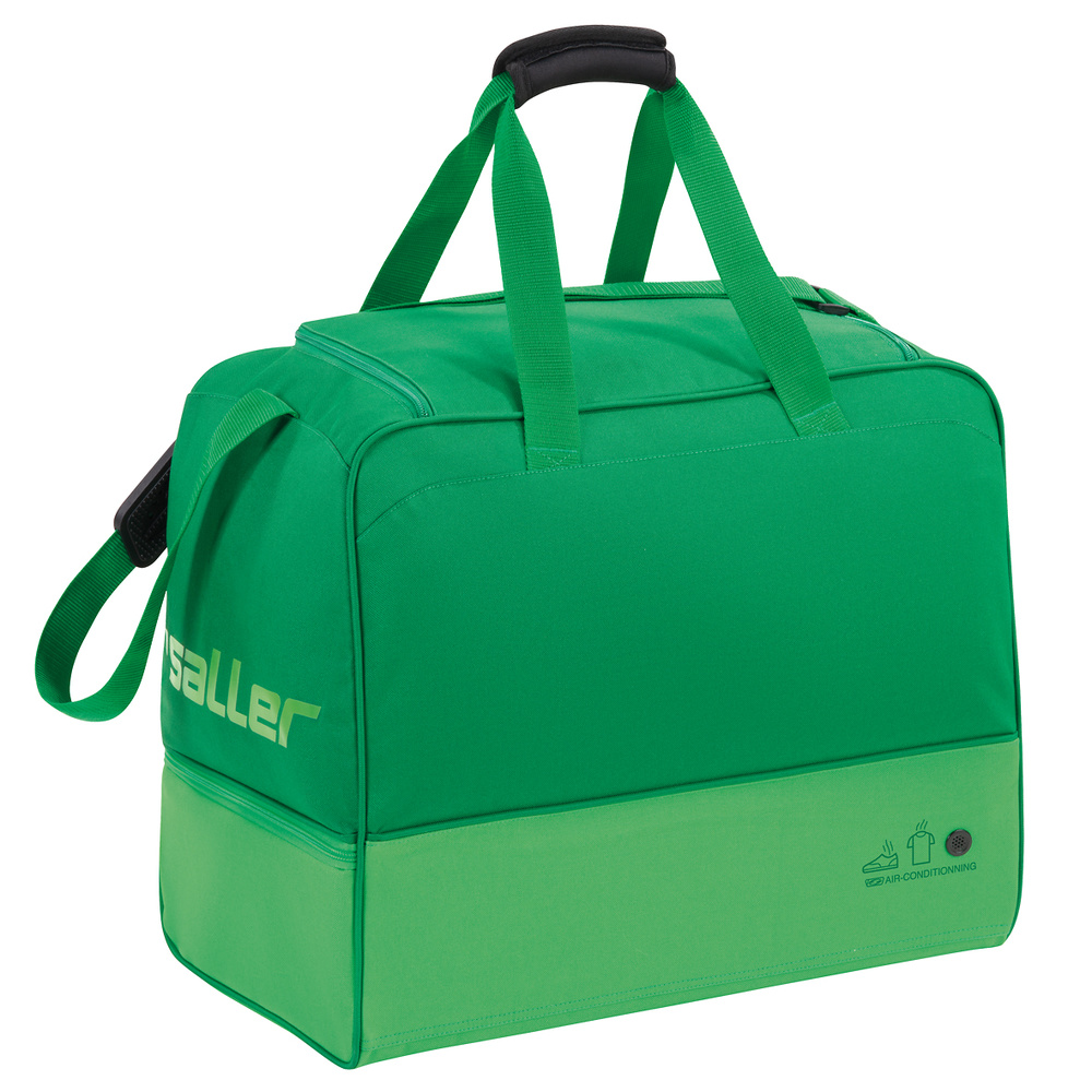 SHOEFOLD BAG SALLERX.72, GREEN-EMERALD-WHITE. 