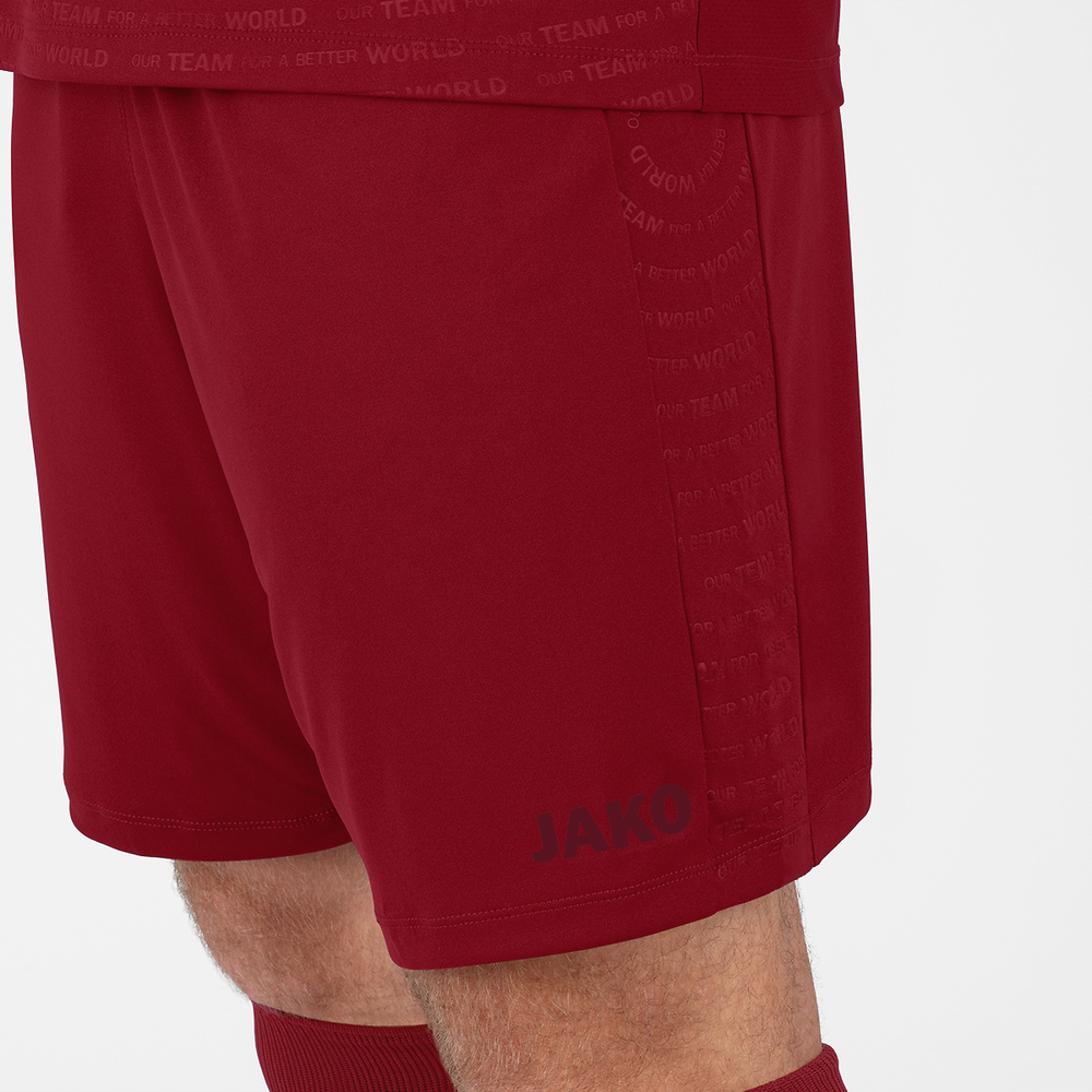 SHORT JAKO WORLD, ROJA ÓXIDO HOMBRE. 