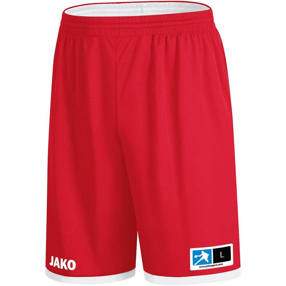 SHORT REVERSIBLE JAKO CHANGE 2.0, NEGRO-GRIS PIEDRA NIÑO. 