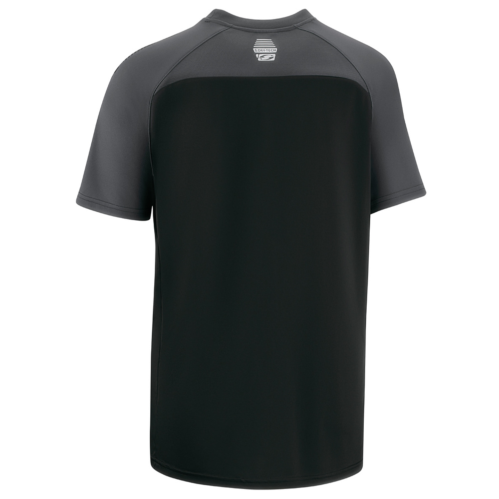 SHORT SLEEVE T-SHIRT SALLERX.72, BLACK-GREY-WHITE KIDS. 